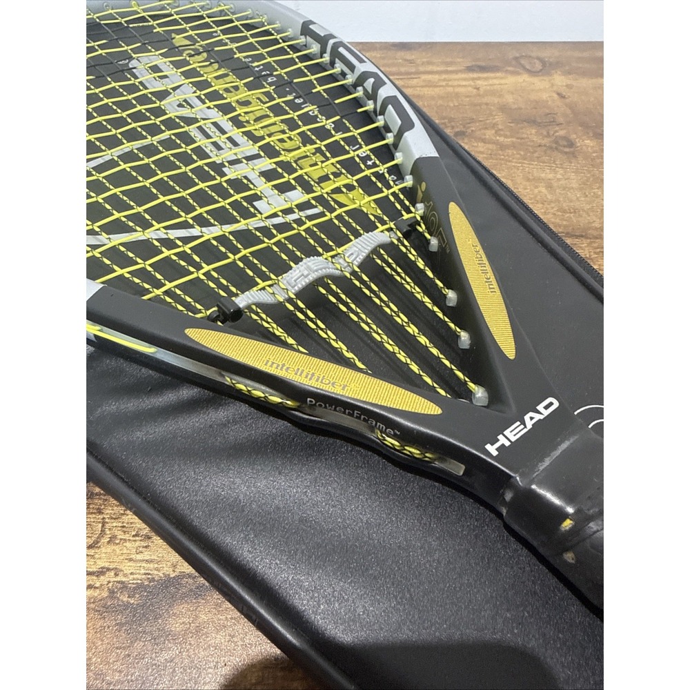 HEAD Intelligence i.185 Racket Ball Racket - 3-5/8 Grip With Case - Picture 3 of 7